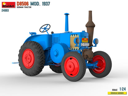 MiniArt 1/24 Vehicles - German D8506 Mod 1937 Agricultural Tractor - 24003