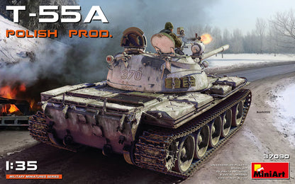 MiniArt T-55A Polish Production - 37090 box art