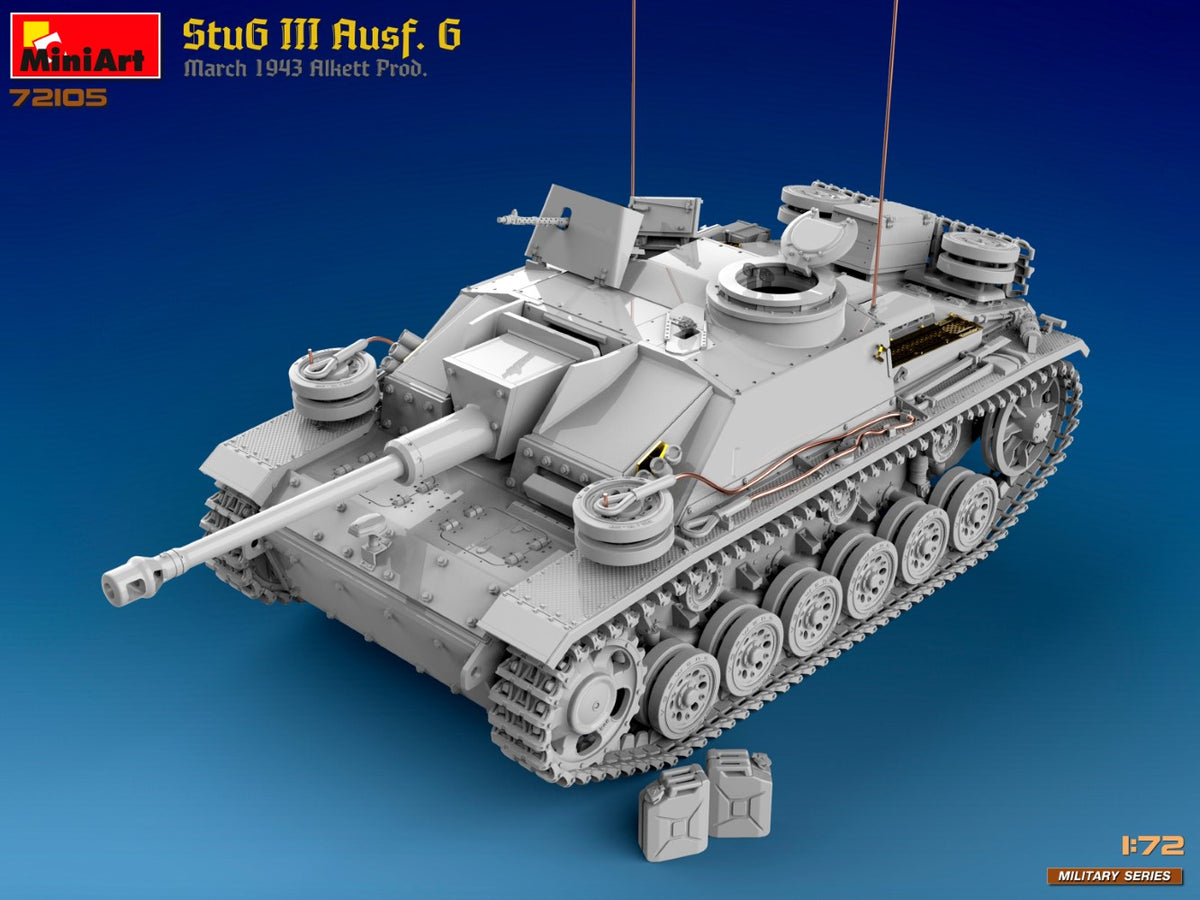 MiniArt 1/72 Military - StuG III Ausf G March 1943 Prod - 72105