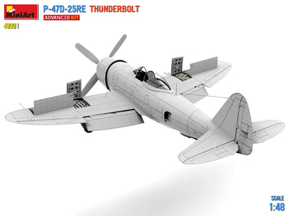 MiniArt 1/48 Aircraft - P-47D-25RE Thunderbolt, Advanced Kit - 48001