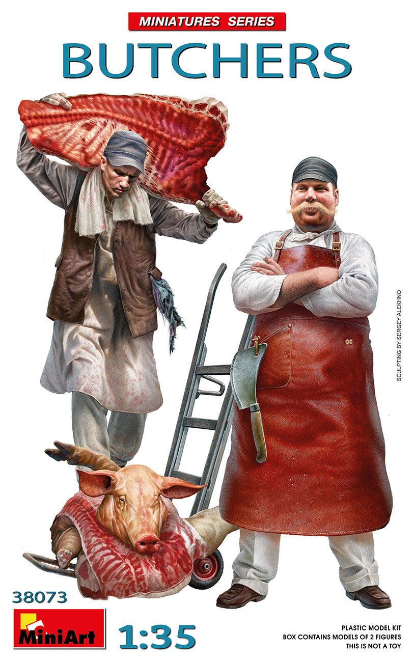 MiniArt Butchers - 38073 box art