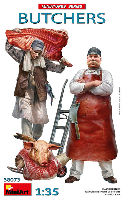 MiniArt Butchers - 38073 box art