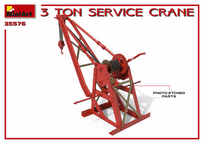 MiniArt 1/35 Military - 3 Ton Service Crane - 35576
