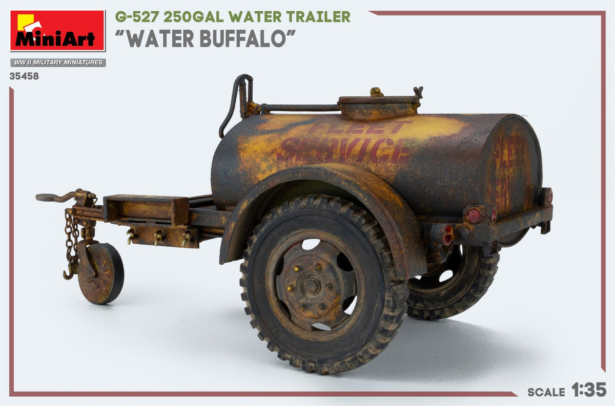 MiniArt 1/35 Military - G-527 250gal Water Trailer 'Water Buffalo' - 35458