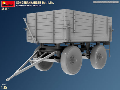 MiniArt 1/35 Military - Sonderanhager Ost 1.5t German Cargo Trailer - 35487