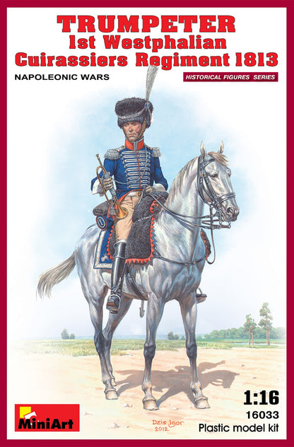 MiniArt Trumpeter 1st Westphalian Cuirassiers Regime - 16033 box art