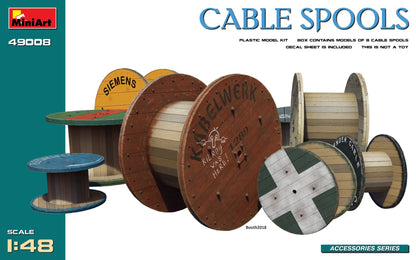 MiniArt Cable Spools - 49008 box art