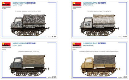 MiniArt 1/35 Military - Raupenschlepper Ost RSO/01. Early Prod - 35478