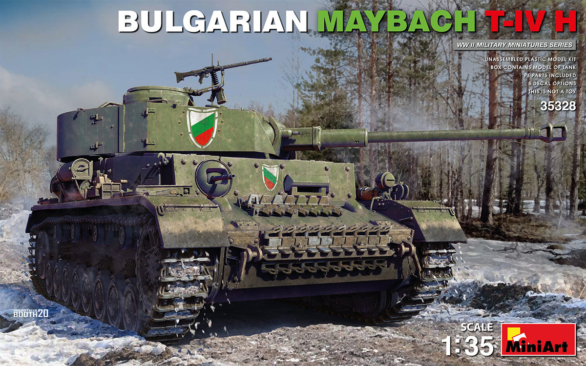 MiniArt Bulgarian Maybach T-IV H Tank - 35328 box art