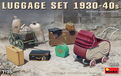 MiniArt Luggage Set 1930-40s - 35582 box art