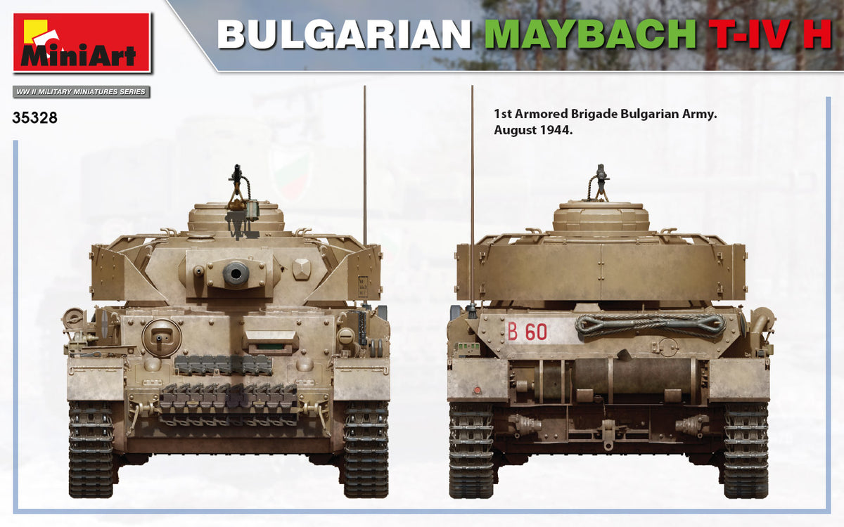 MiniArt 1/35 Military - Bulgarian Maybach T-IV H Tank - 35328