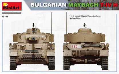 MiniArt 1/35 Military - Bulgarian Maybach T-IV H Tank - 35328