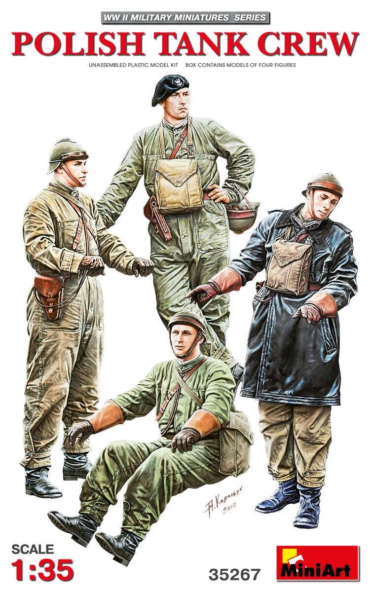 MiniArt Polish Tank Crew - 35267 box art