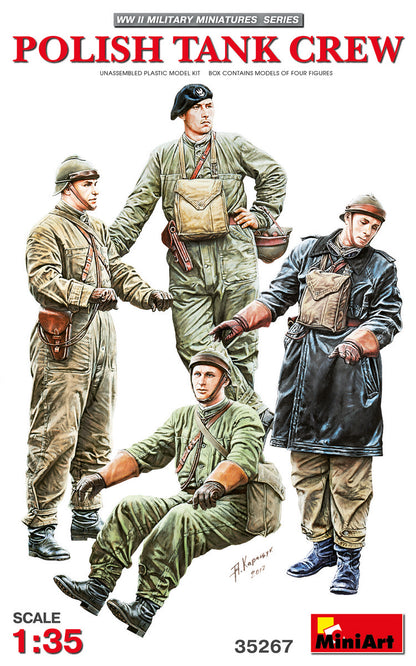 MiniArt Polish Tank Crew - 35267 box art