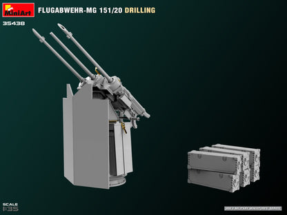 MiniArt 1/35 Military - Flugabwehr-MG 151/20 Drilling - 35438