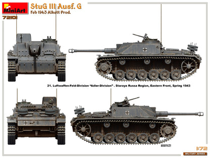 MiniArt 1/72 Military - StuG III Ausf G Feb 1943 Prod - 72101