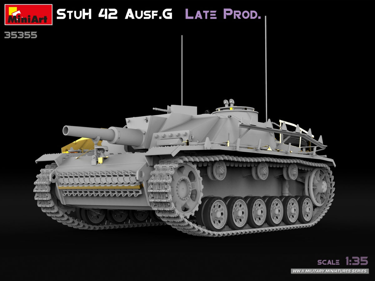 MiniArt 1/35 Military - StuH 42 Ausf G Late Prod - 35355