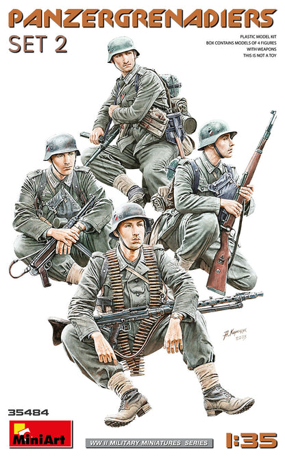 MiniArt Panzergrenadiers Set 2 - 35484 box art