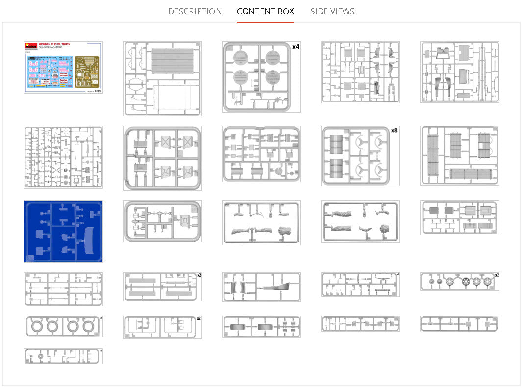 MiniArt 1/35 Military - German 3t Fuel Truck 3,6-36s PmQ-Type - 53031