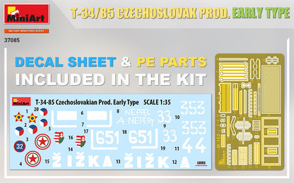 MiniArt 1/35 Military - T34-95 Czech Prod. Early Type - 37085