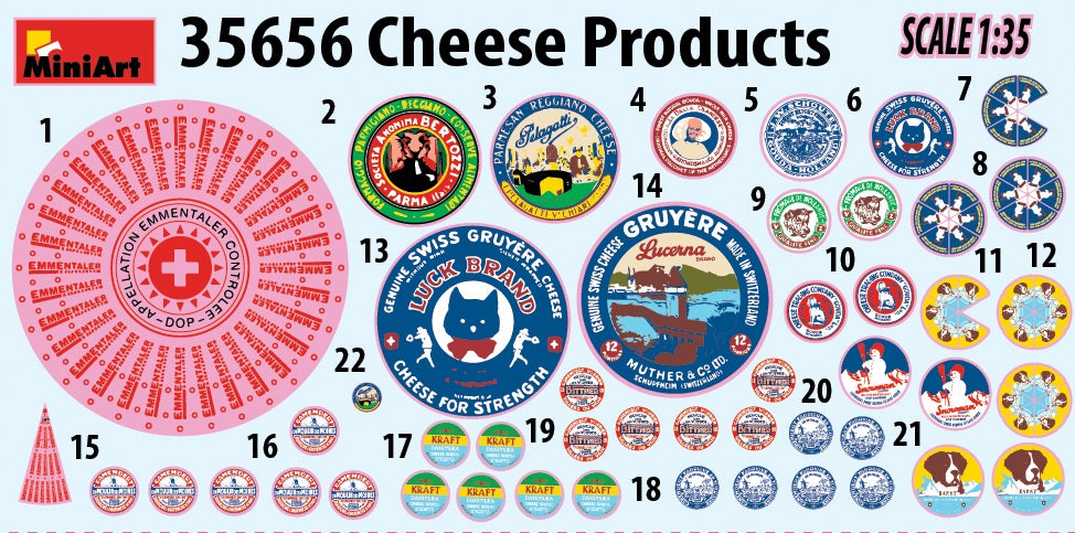 MiniArt 1/35 Military - Cheese Products - 35656
