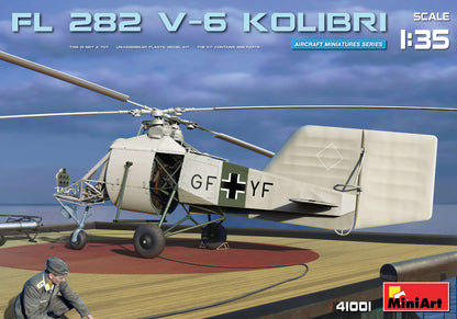 MiniArt Fl 282 V-6 Kolibri Helicopter - 41001 box art