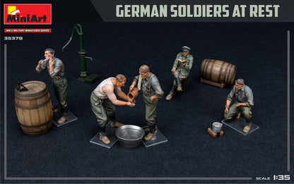 MiniArt 1/35 Military - German Soldiers at Rest (Spec Edition) - 35378