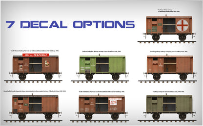 MiniArt 1/35 Accessories - Soviet Railway Wagon 'Teplushka' - 35300