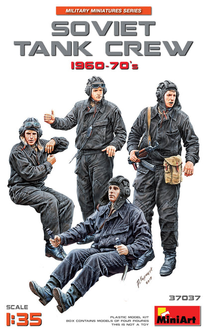 MiniArt Soviet Tank Crew 1960-70s - 37037 box art