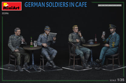 MiniArt 1/35 Military - German Soldiers in Cafe - 35396