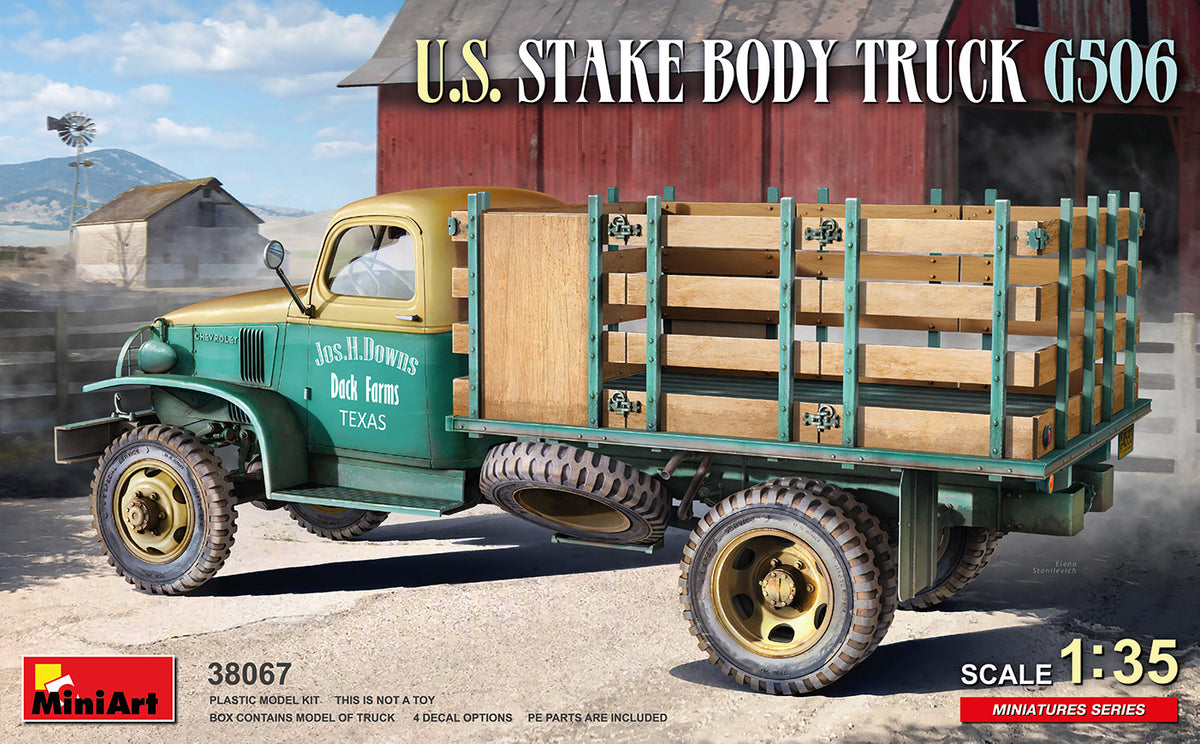 MiniArt US Stake Body Truck G506 - 38067 box art