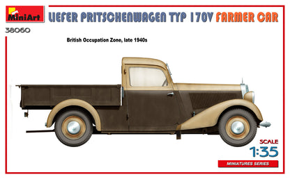 MiniArt 1/35 Military - Liefer Typ 170V Pritschenwagen Farmer Car - 38060