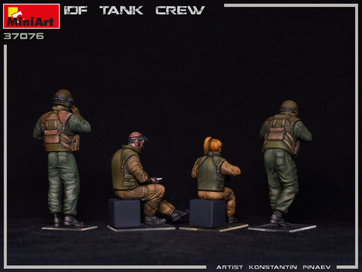 MiniArt 1/35 Military - IDF Tank Crew - 37076