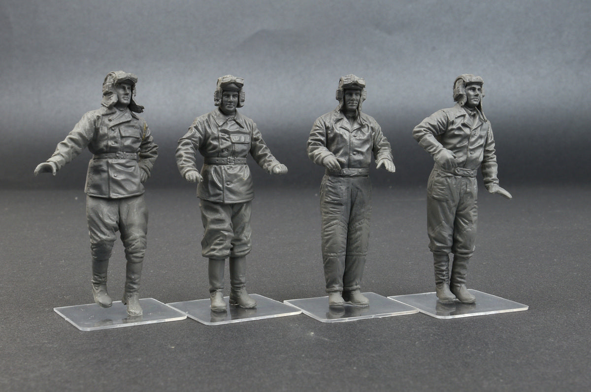 MiniArt 1/35 Military - Soviet Tank Crew (Flame & Heavy Tanks) - 35254