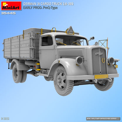 MiniArt 1/35 Military - 3t Cargo Truck 3,6-36S Early Prod PmQ-Type - 35445