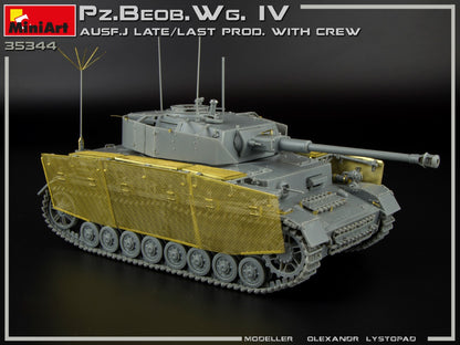 MiniArt 1/35 Military - Pz.Beob.Wg. IV Ausf J Late 2in1 w/ Crew - 35344