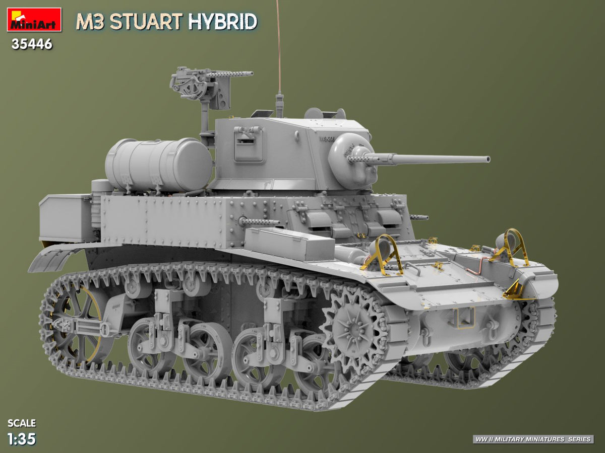 MiniArt 1/35 Military - M3 Stuart Hybrid - 35446