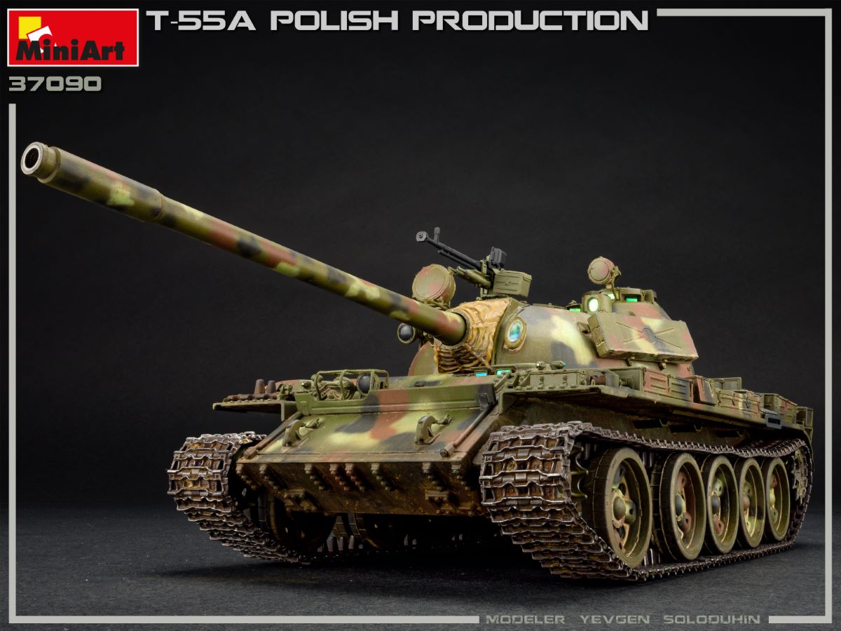 MiniArt 1/35 Military - T-55A Polish Production - 37090