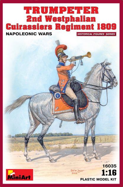 MiniArt Trumpeter 2nd Westphalian Cuirassiers Regime - 16035 box art