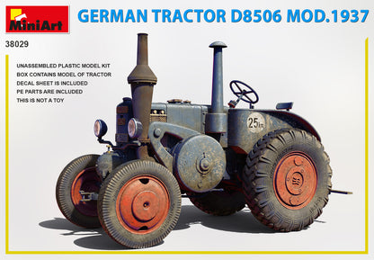 MiniArt 1/35 Vehicles - German Tractor D8506 Mod. 1937 - 38029