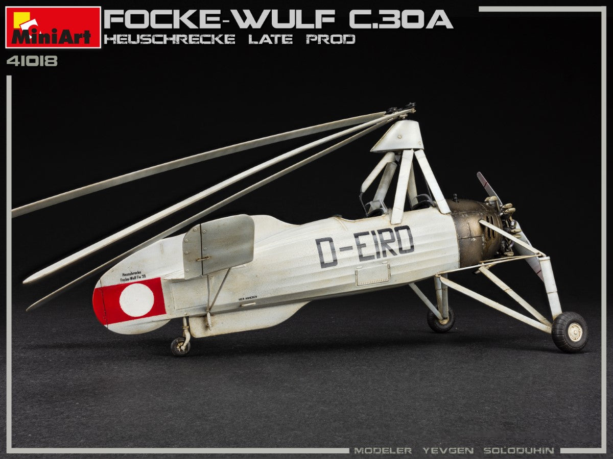 MiniArt 1/35 Aircraft - Focke-Wulf Fw C.30A Heuschrecke Late - 41018