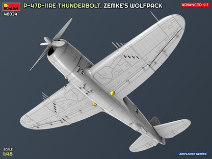 MiniArt 1/48 Aircraft - P-47D-11RE Thunderbolt, Zemke's, AdvKit - 48034