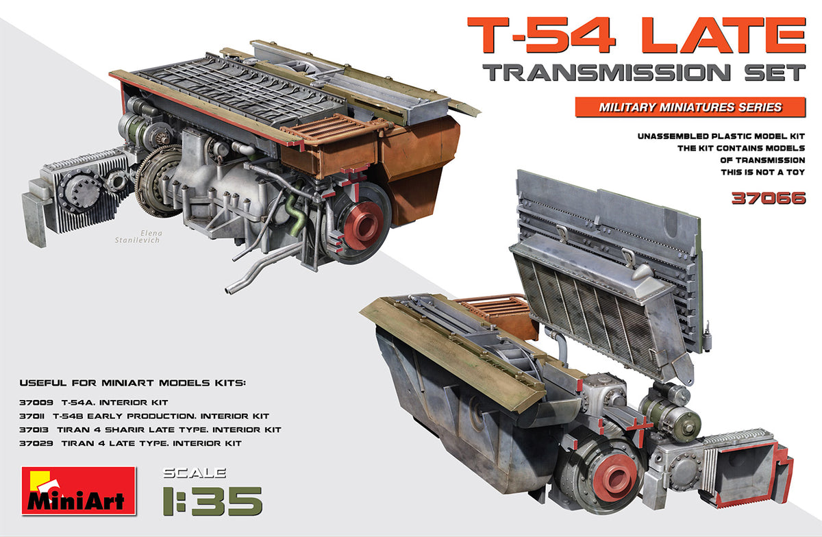 MiniArt T-54 Late Transmission Set - 37066 box art