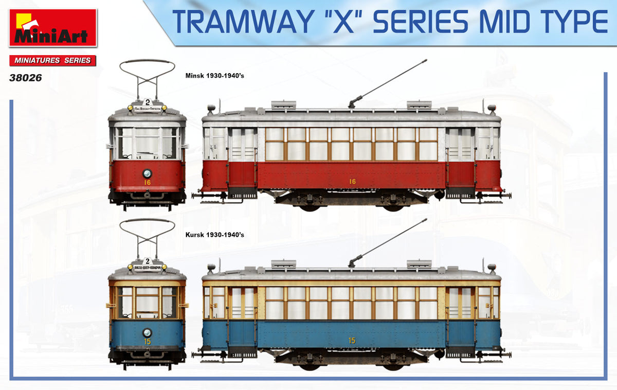 MiniArt 1/35 Military - Tramway X-Series Mid Type - 38026