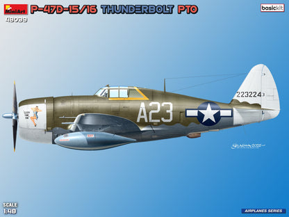MiniArt 1/48 Aircraft - P-47D-15RA Thunderbolt Basic Kit - 48039