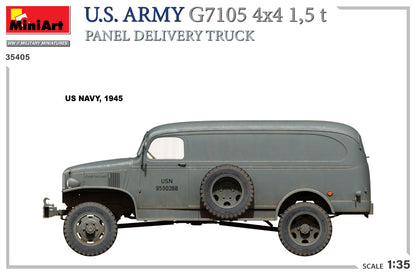 MiniArt 1/35 Military - G7105 4x4 1.5t US Army Panel Delivery Truck - 35405
