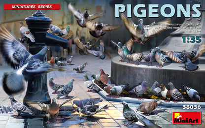 MiniArt Pigeons - 38036 box art