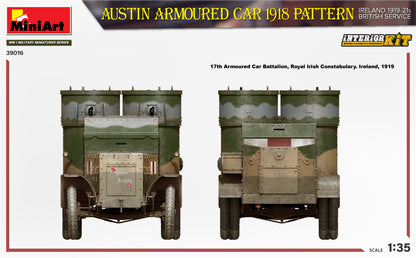 MiniArt 1/35 Military - Austin Armored Car (Ireland 1919-21) - 39016