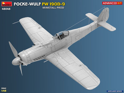 MiniArt 1/48 Aircraft - Focke-Wulf Fw 190D-9 Mimetall Prod, Adv Kit - 48048