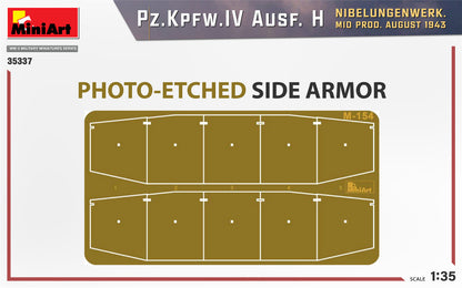 MiniArt 1/35 Military - Pz.Kpfw.IV Ausf H Nibelungenwork Mid Prod - 35337